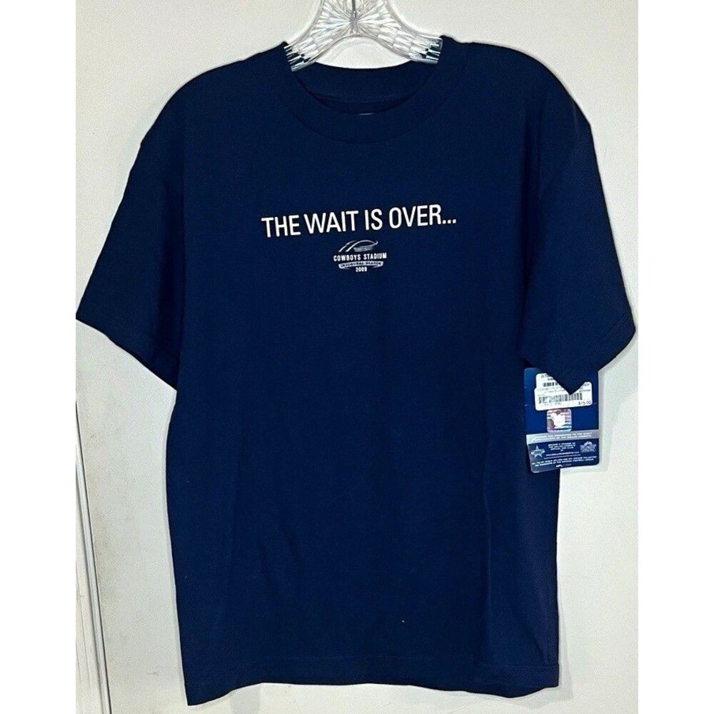 Cowboys Youth XL TShirt Navy Football Stadium Pro Shop NWT
